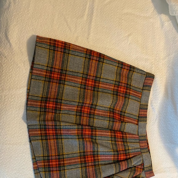 J crew wool plaid mini skirt - Picture 3 of 4